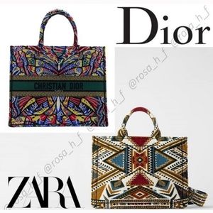 🔥🔥Blogger Alert🔥🔥 Dior Dupe Zara Tote Bag